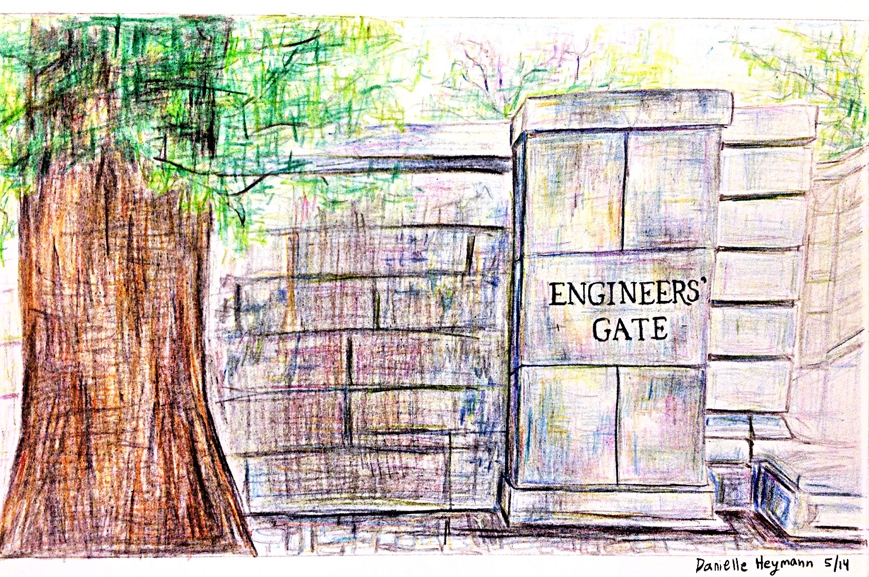Central_Park_EngineersGate-ColoredPencil